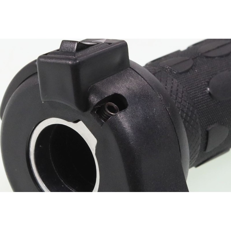Poignee gaz draisienne eletrique GASGAS Stacyc Edrive revetement noir
