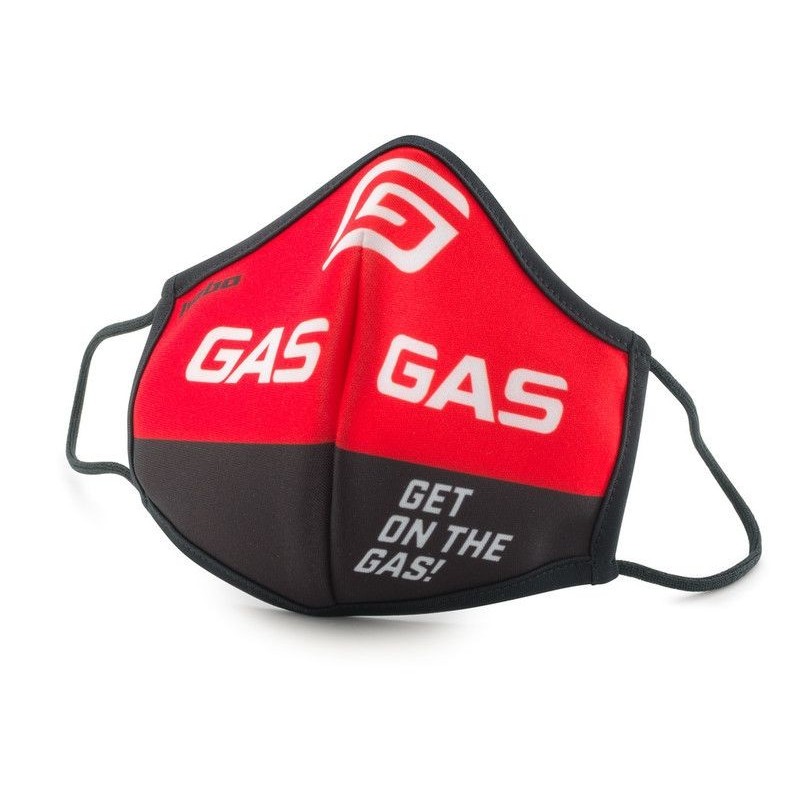 Masque covid GASGAS rouge/noir