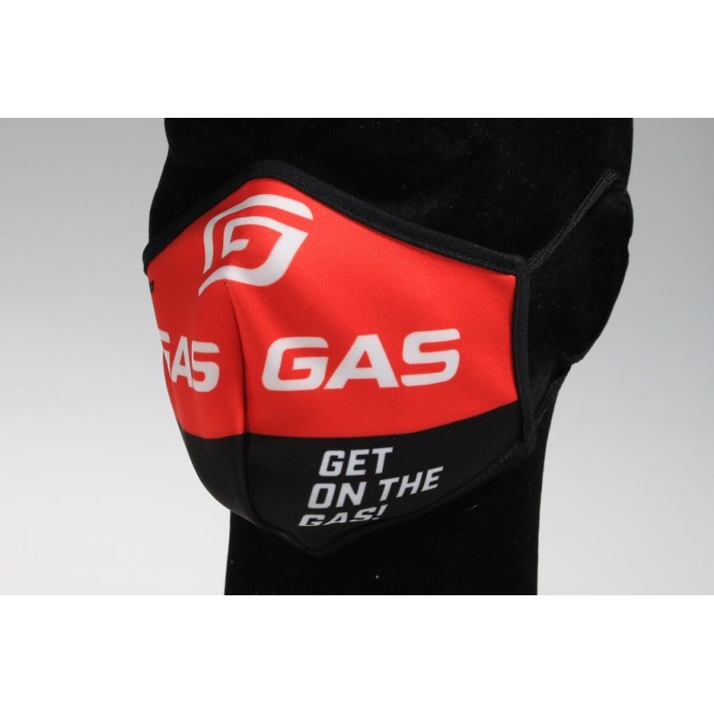 Masque covid GASGAS rouge/noir
