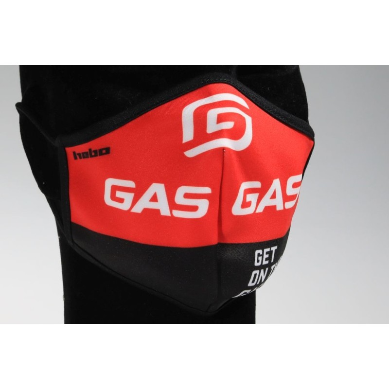 Masque covid GASGAS rouge/noir