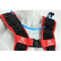 Sac à dos hydratation 2L GASGAS baja rouge/blanc