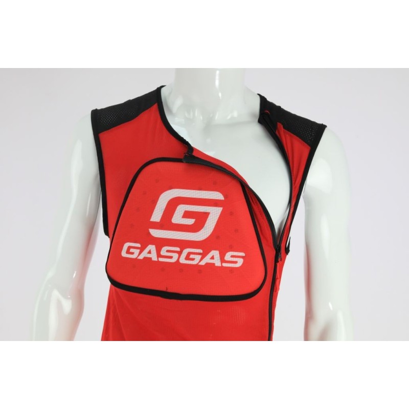 Gilet protection GASGAS defender rouge