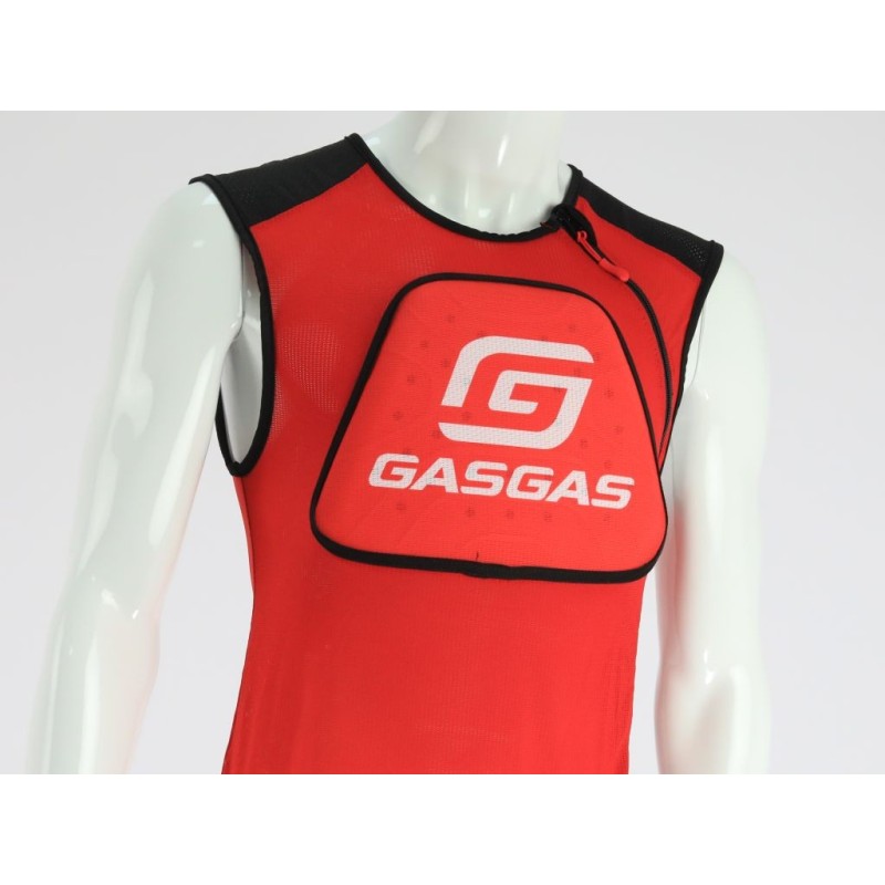 Gilet protection GASGAS defender rouge