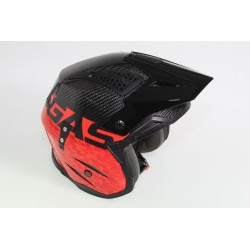 Casque GASGAS 2023 Z4 Carbotech noir/rouge