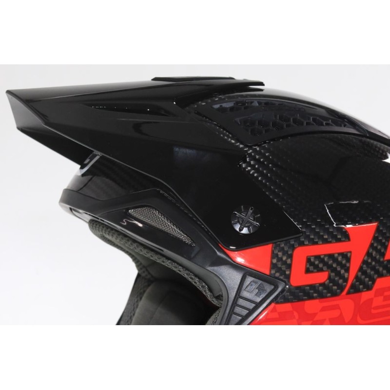 Casque GASGAS 2023 Z4 Carbotech noir/rouge