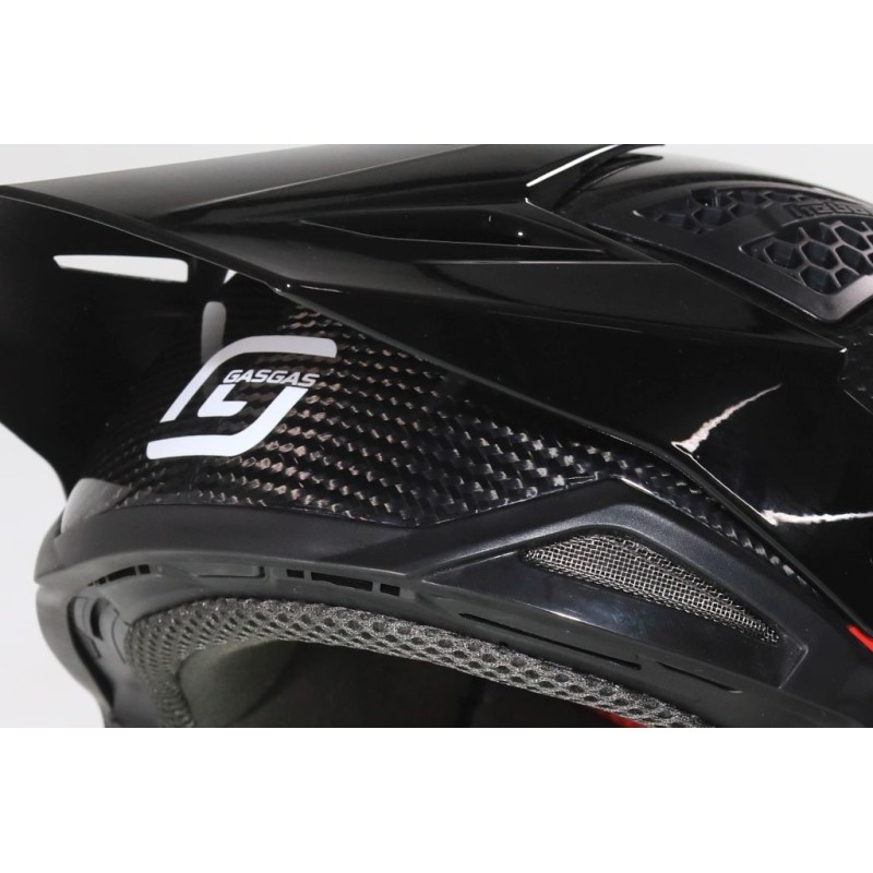 Casque GASGAS 2023 Z4 Carbotech noir/rouge