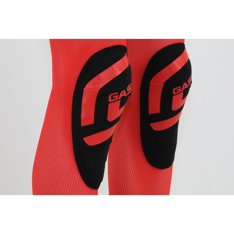 Genouillères GASGAS Defender Pro Knee rouge/noir longue