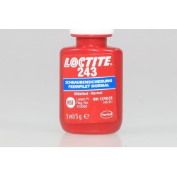 Frein filet bleu LOCTITE 243 resistance moyenne 5ml