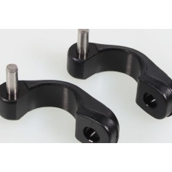 Pontet 1/2 lune superieur guidon GASGAS 2020-2022 la paire