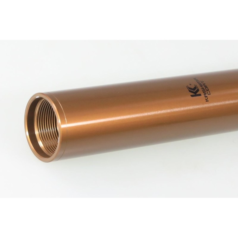 Tube fourche TECH KASHIMA alu 39mm droit