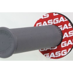 Donutz, anneau en mousse poignée gaz GASGAS rouge la paire