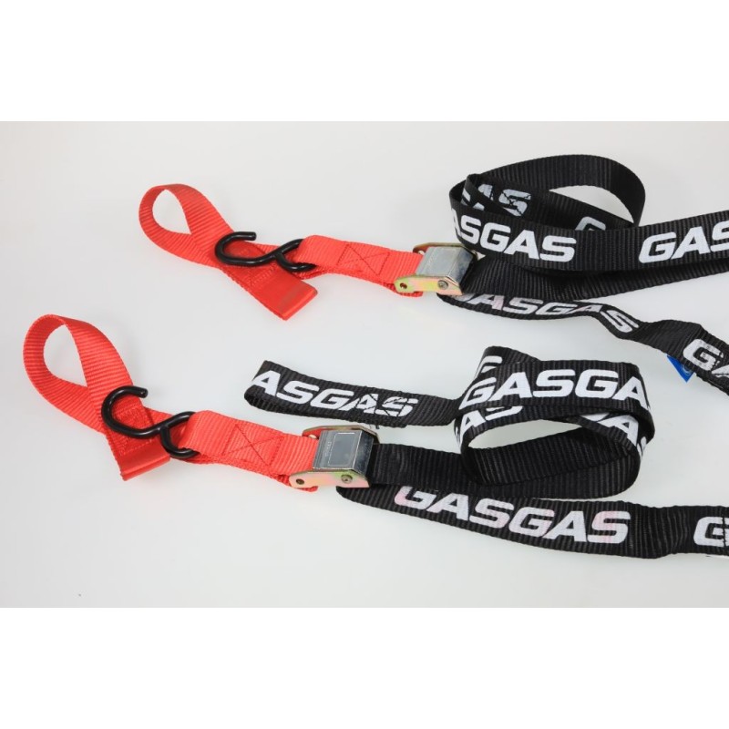 Sangles a boucle GASGAS rouge/noir