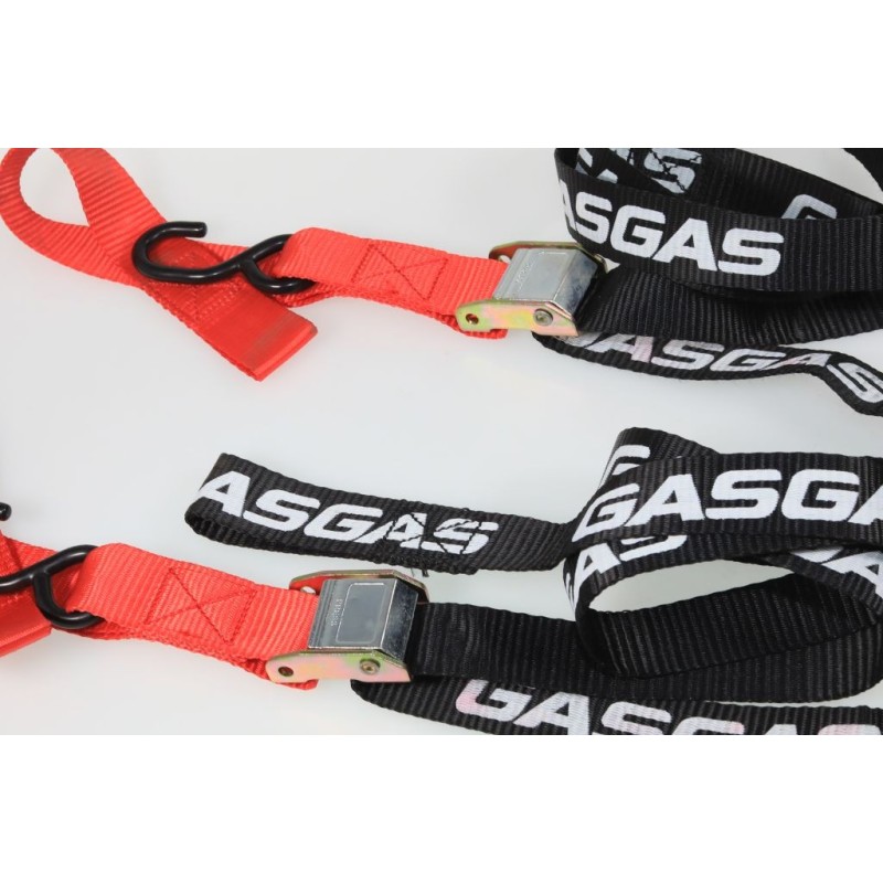 Sangles a boucle GASGAS rouge/noir