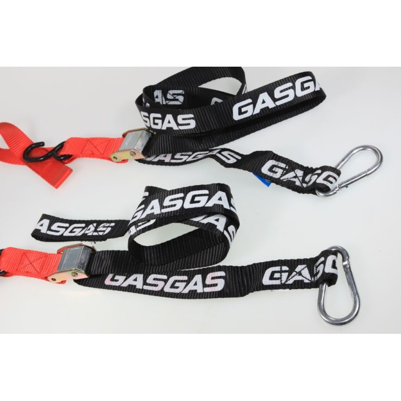 Sangles a boucle GASGAS rouge/noir