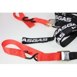 Sangles a boucle GASGAS rouge/noir