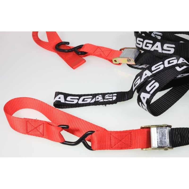 Sangles a boucle GASGAS rouge/noir