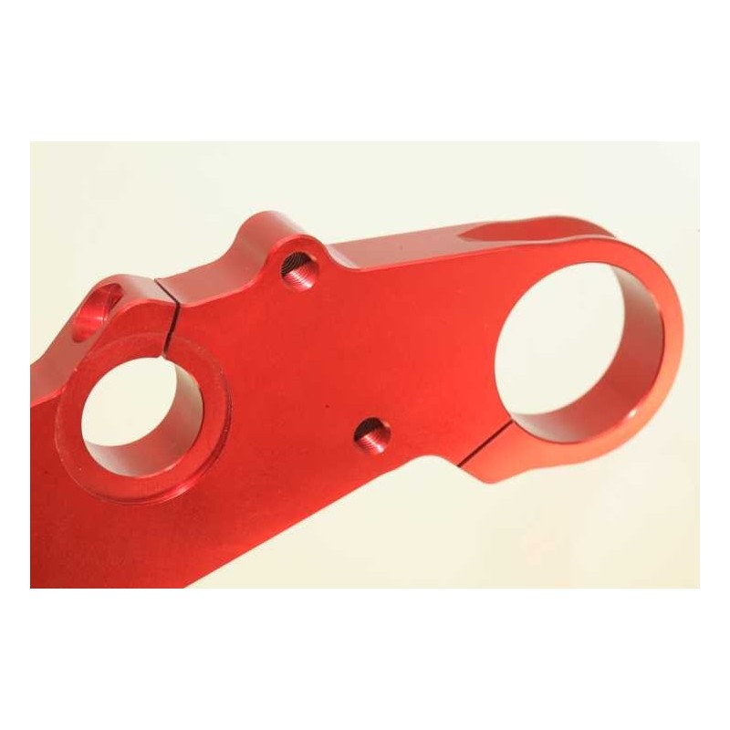 Té de fourche GASGAS tech superieur racing 39mm rouge