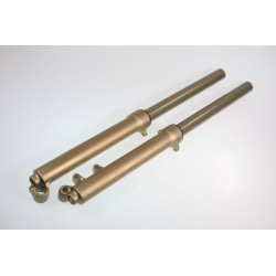 Fourche complete TECH GASGAS alu 39mm or