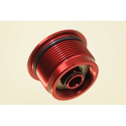 Bouchon fourche GASGAS TECH alu gauche rouge