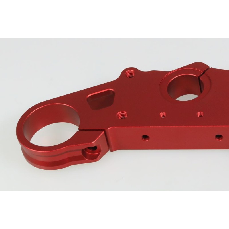 Té de fourche GASGAS supérieur 39mm rouge