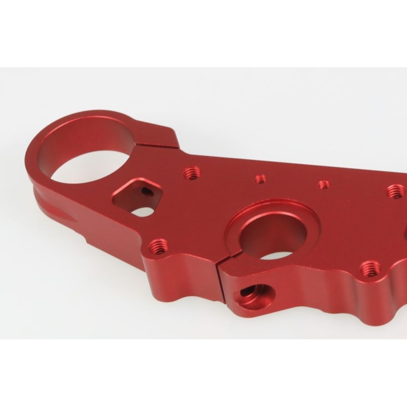 Té de fourche GASGAS supérieur 39mm rouge