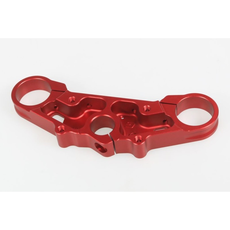 Té de fourche GASGAS supérieur 39mm rouge