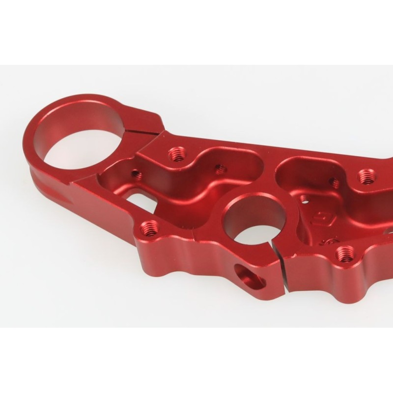 Té de fourche GASGAS supérieur 39mm rouge