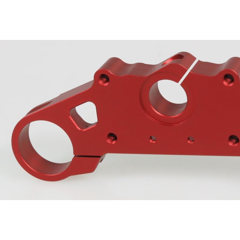 Té de fourche GASGAS supérieur 39mm rouge