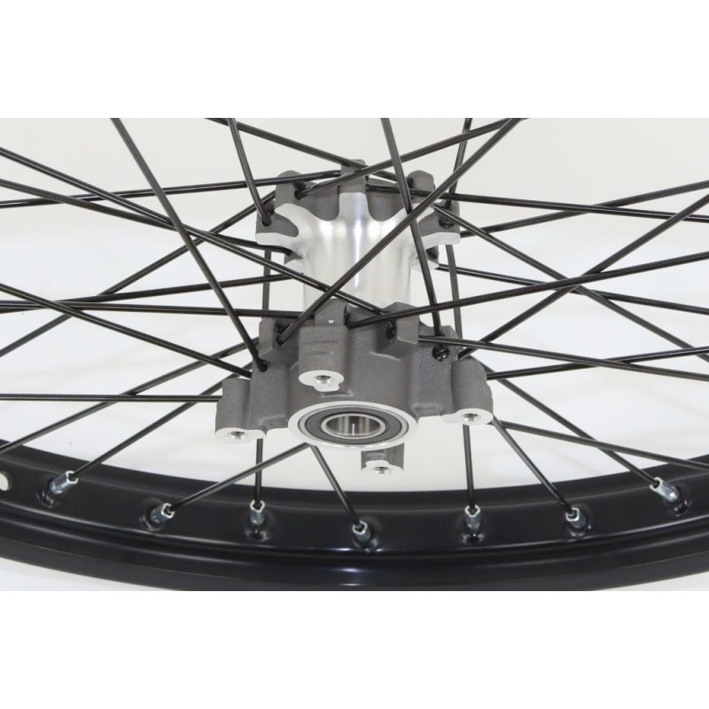 Roue AV GASGAS 32 trous complete noir