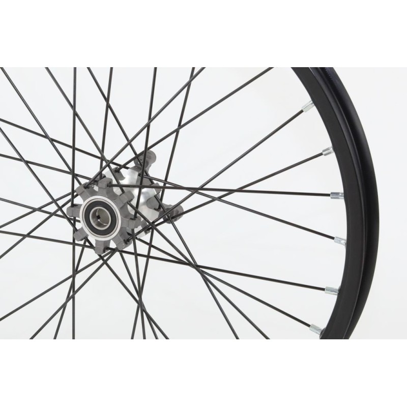 Roue AV GASGAS 32 trous complete noir