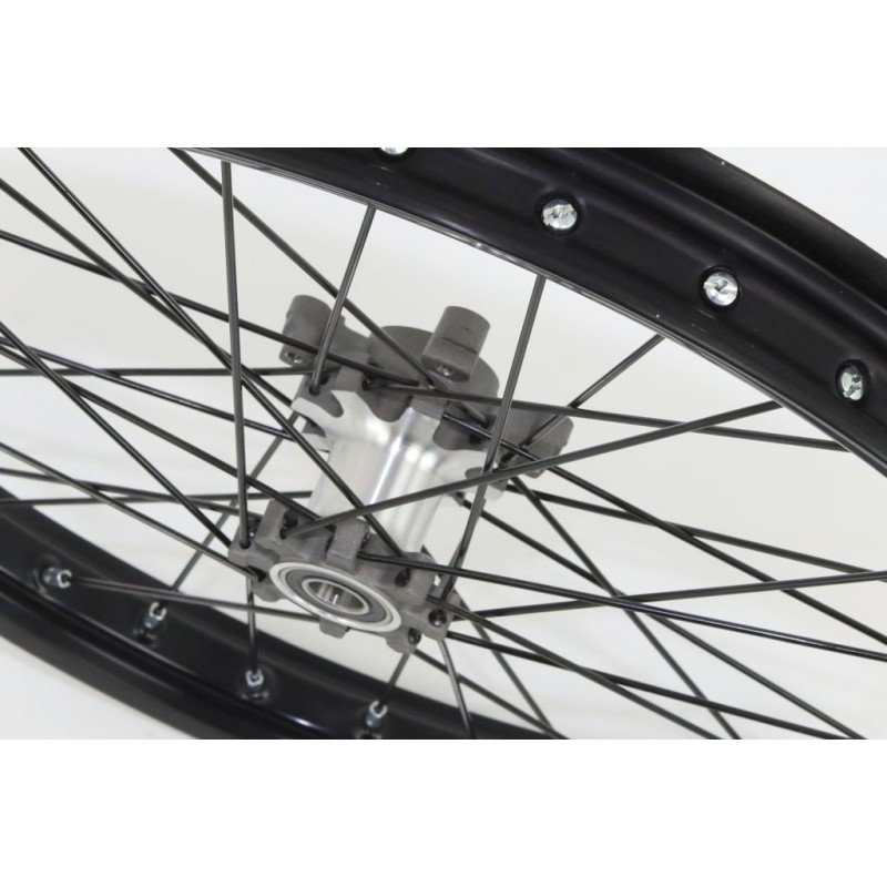 Roue AV GASGAS 32 trous complete noir