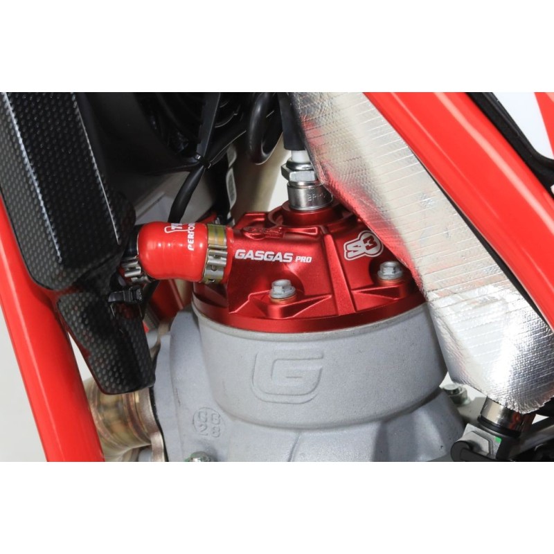 Durite eau GASGAS 2015-2022 silicone rouge