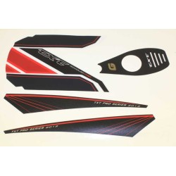 Kit autocollant GASGAS 2012 complet