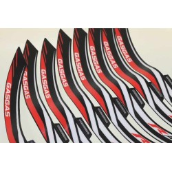 Autocollant cerceau de roue GASGAS 2012 racing