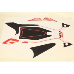 Autocollant selle GASGAS 2012 raga complet