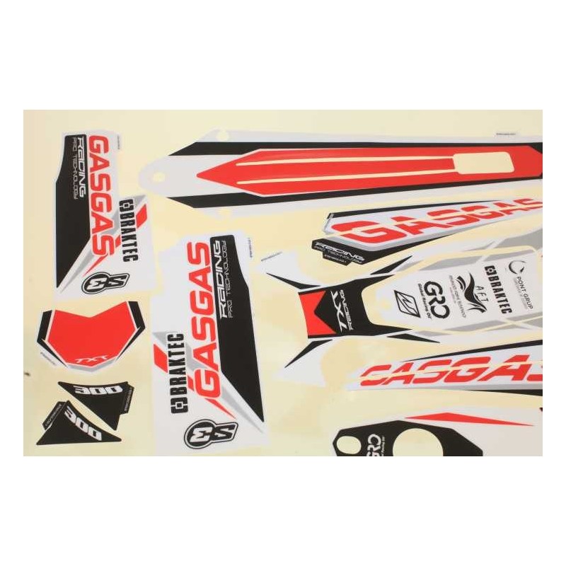 Kit autocollant GASGAS 2015 racing complet