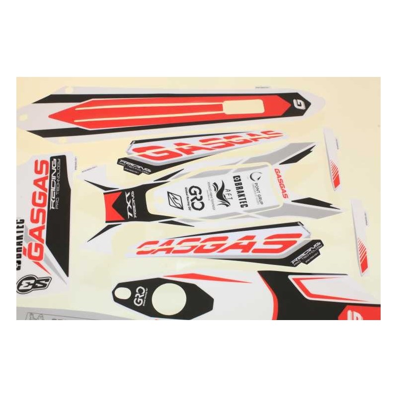 Kit autocollant GASGAS 2015 racing complet