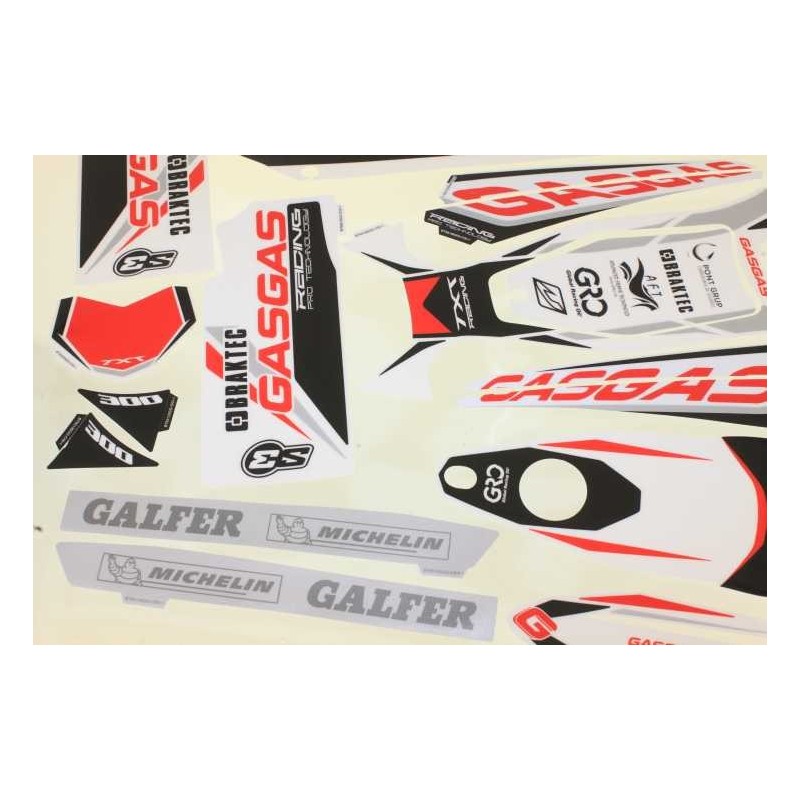 Kit autocollant GASGAS 2015 racing complet