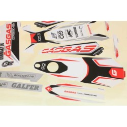 Kit autocollant GASGAS 2015 racing complet