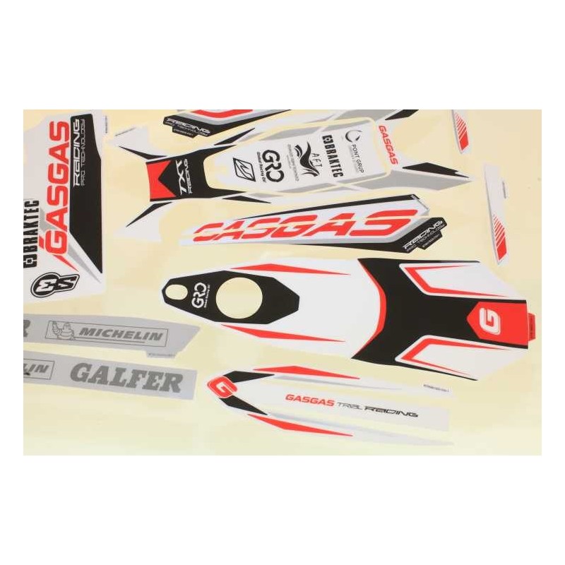 Kit autocollant GASGAS 2015 racing complet
