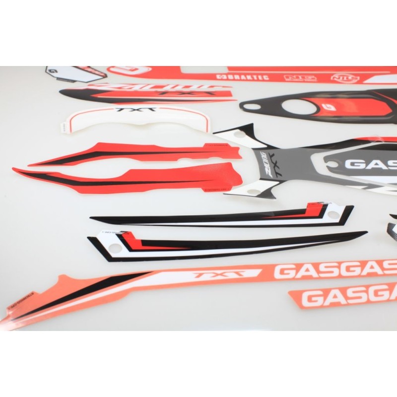 Kit autocollant GASGAS 2018 racing B complet