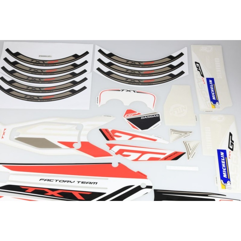 Kit autocollant GASGAS 2019 GP complet