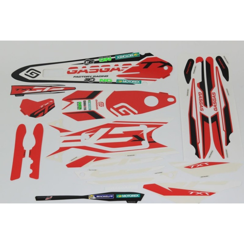Kit autocollant GASGAS 2020 GP complet