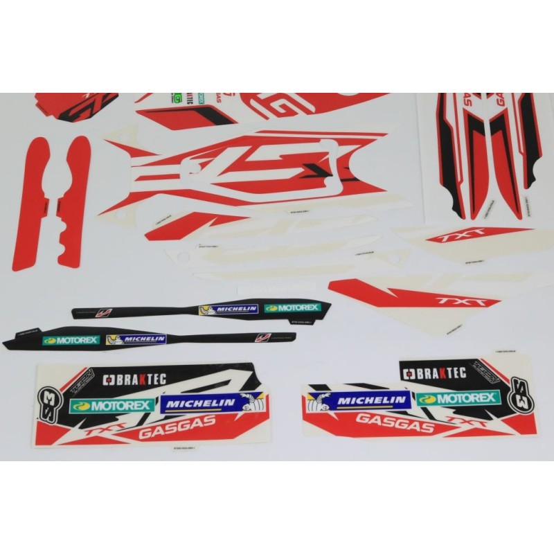 Kit autocollant GASGAS 2020 GP complet