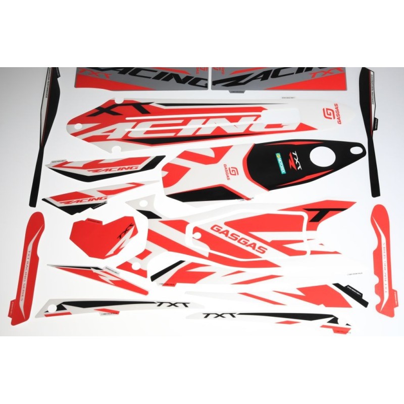 Kit autocollant GASGAS 2021-2022 racing complet