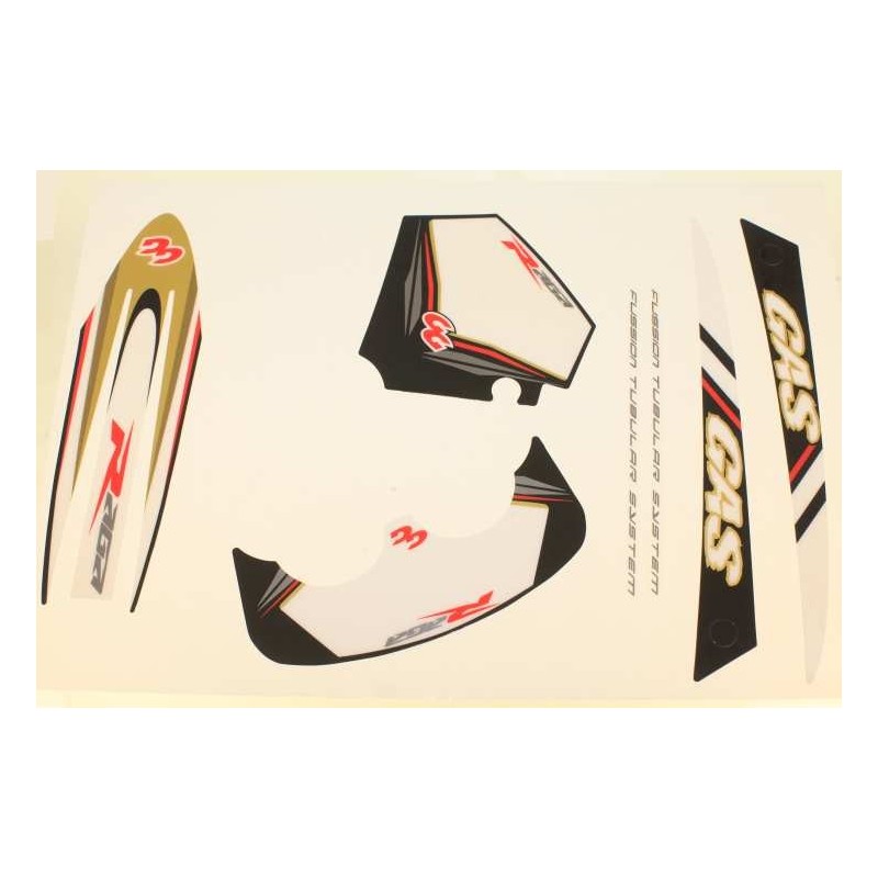 Kit autocollant GASGAS 2010 raga complet