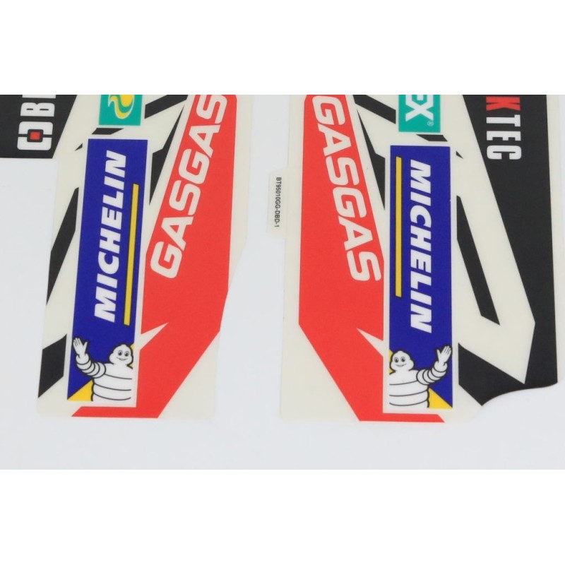 Autocollant fourche GASGAS 2020 GP la paire