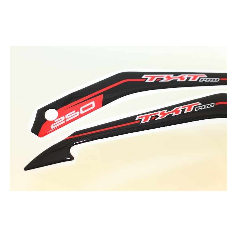 Autocollant selle GASGAS 2010 250 lateral la paire