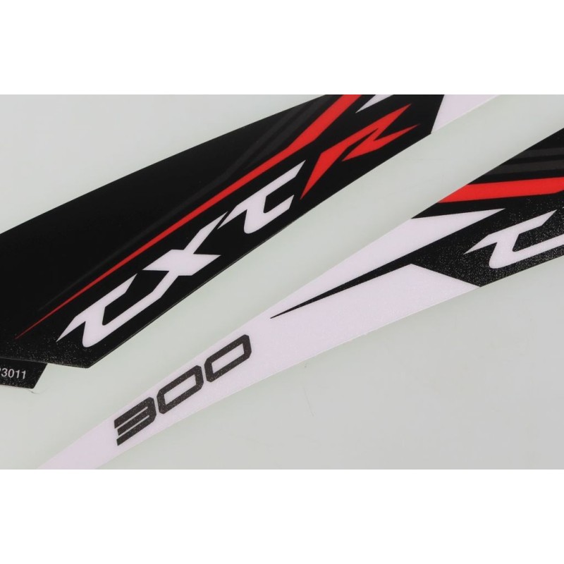 Autocollant selle GASGAS 2011 300 racing lateral la paire
