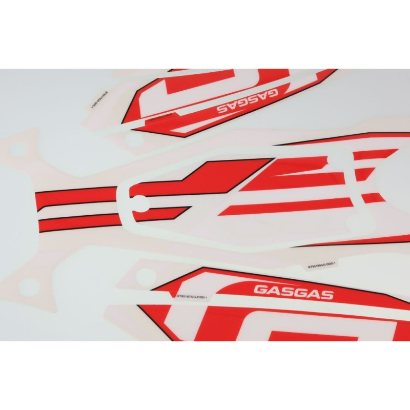 Autocollant selle GASGAS 2021-2022 GP complet